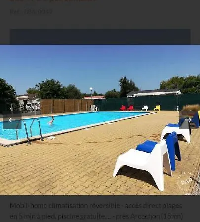 Chalet 47M2 Dans Prl Linge Fourni Gujan-Mestras Buitenkant foto